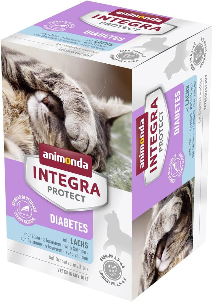 Animonda INTEGRA PROTECT Hrană umedă pentru pisici Sensitive Pure Pork (16 X 100G), recomandată de veterinari pentru alergii alimentare, hrană dietetică dezvoltată de veterinari pentru pisici adulte