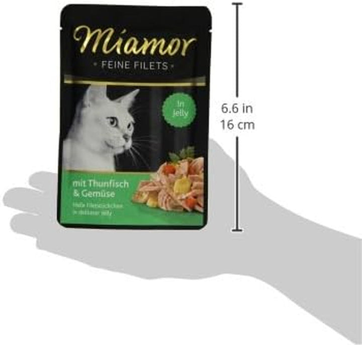 Fileuri fine în jeleu ton și legume 24X100G