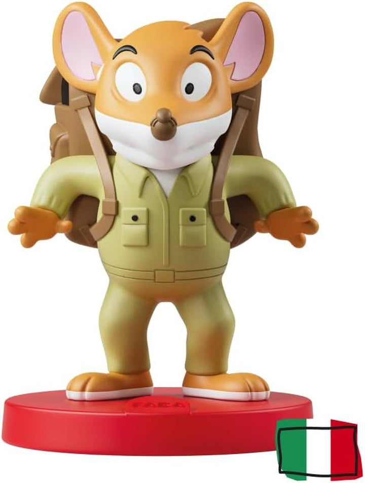 Figura cu sunet Mica Sirenă - povești cu sunet - jucărie, conținut educațional, versiune în limba franceză, copii de la 4 ani în sus Jucarii Bebe Naty Shop Quattro Topi Nella Giungla Nera