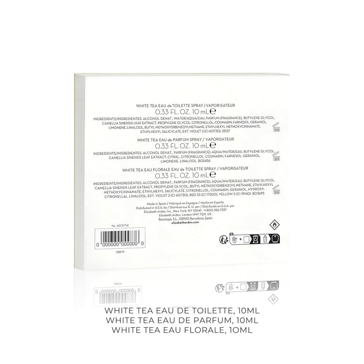 Set cadou Elizabeth Arden White Tea Collection (3 x 10 ml), set cadou cu 3 piese, parfum cadou pentru femei