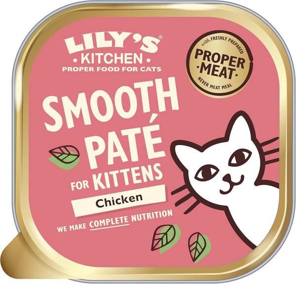 Lily'S Kitchen Whole Food Hrană umedă pentru pisici tinere 19 boluri (19 X 85G) Păsări