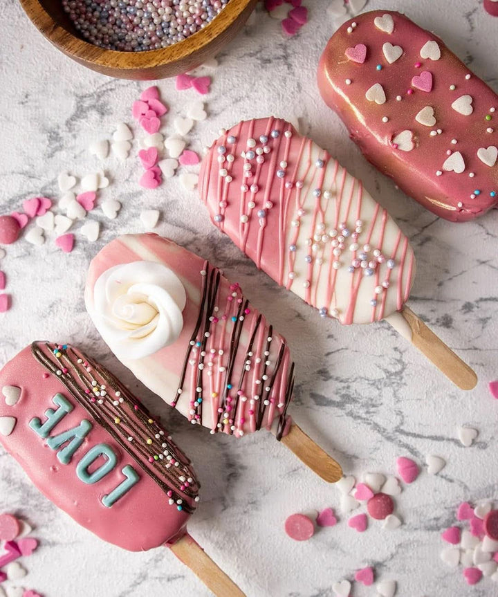 RUF Couverture Chips Ruby, 100 grame Glazuri si Decor Naty Shop