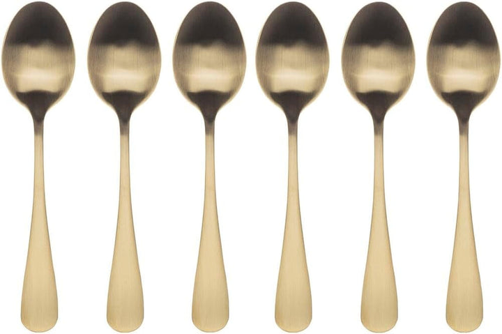 BERGNER MUNICH - Set de tacâmuri din oțel inoxidabil din 24 de piese Bucatarie Naty Shop Șampanie 6 bucăți