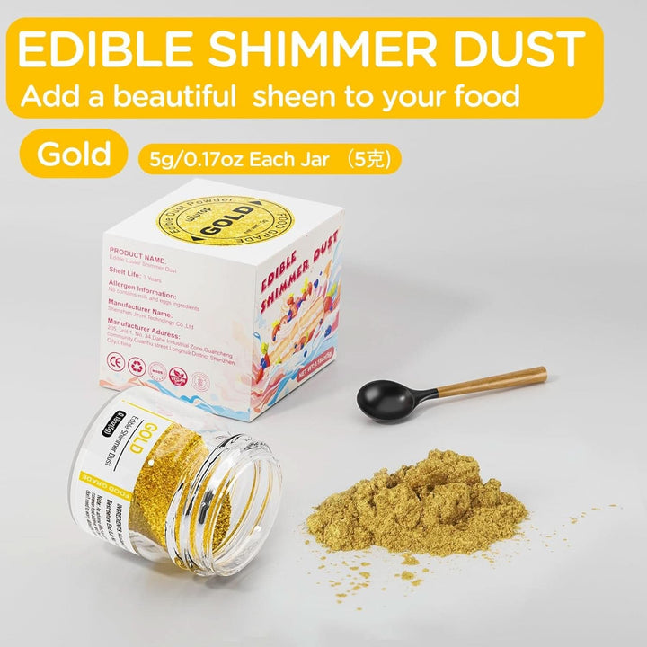 Glitter comestibil, diverse nuante, 5 grame Naty Shop