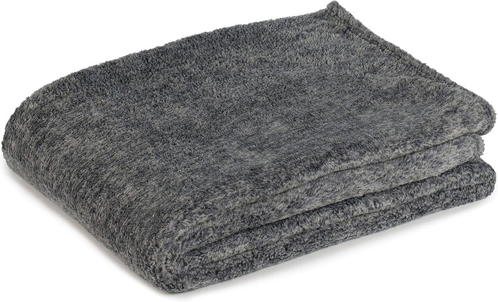 Gözze - Pătură living și confortabilă marmorată, 150 X 200 Cm - Petrol Paturi si Cuverturi Besuche den GÃ¶zze-Store Antracit