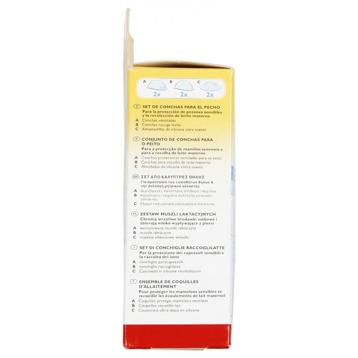 NUK Brustschalen-Set, 6-Teiliges Komplett-Set Accesorii Hrana si Alaptare Bebe Naty Shop