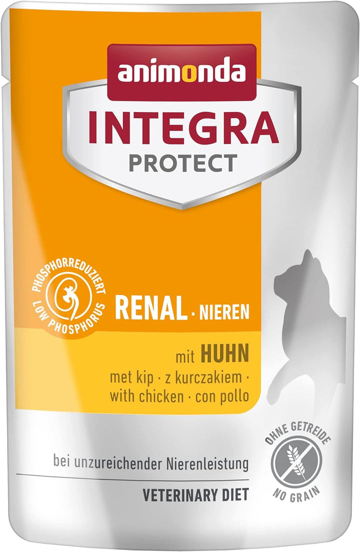 Animonda INTEGRA PROTECT Hrană umedă pentru pisici cu diabet zaharat cu curcan (24 X 85G), recomandată de veterinar pentru diabet zaharat, dezvoltată împreună cu veterinari pentru pisici adulte