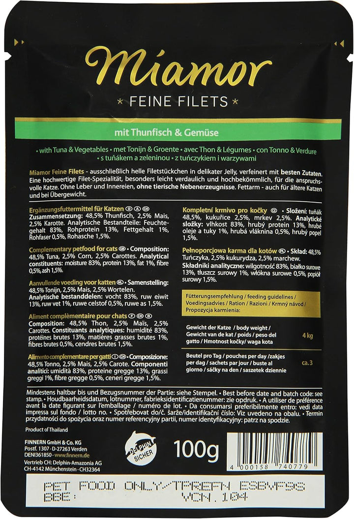 Fileuri fine în jeleu ton și legume 24X100G