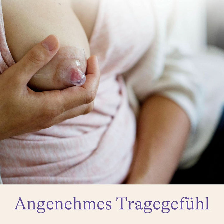 Lansinoh Stillhütchen 20 Mm (Größe 1), 2 Stück Inkl. Aufbewahrungsbox - Angenehmes Tragegefühl - Trotz Anlegeschwierigkeiten Weiter Stillen Accesorii Hrana si Alaptare Bebe Naty Shop