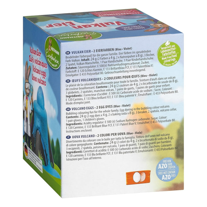 Heitmann Eierfarben - Eggsperimente - Vulkan Eier Naty Shop