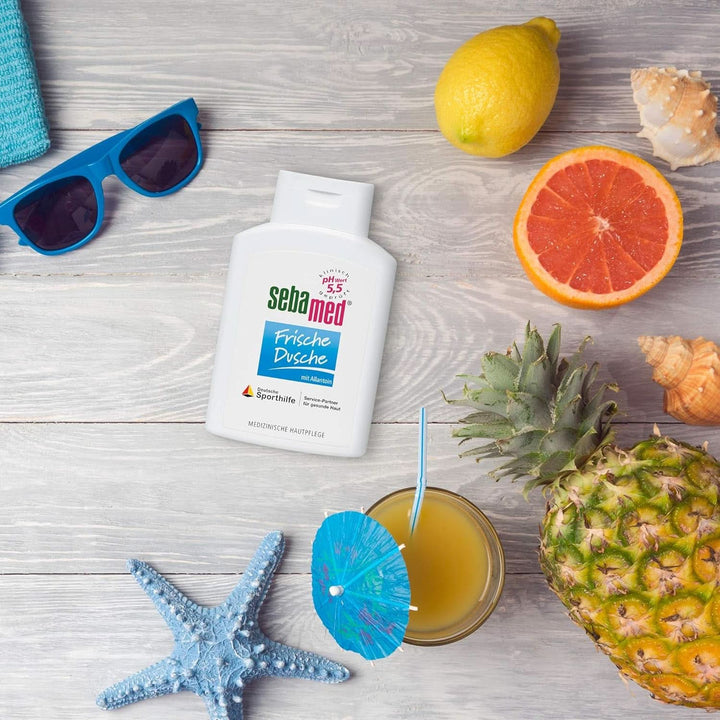 SEBAMED Fresh Shower, Gel de duș pentru piele sensibilă și stresată, unisex, 400 ml Duș și baie Naty Shop