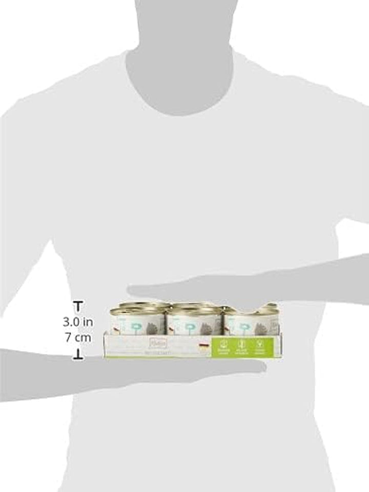 Mjamjam - Hrană umedă premium pentru pisici - Mono Pack I - cu pui și curcan, pachet de 6 (6 X 200 G), fără cereale și cu multă carne