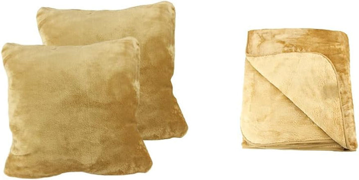 Amago - Pătură confortabilă, aspect cașmir, 220 X 240 Cm - antracit Paturi si Cuverturi Amago Nisip Pătură confortabilă + față de pernă 130 X 170 Cm