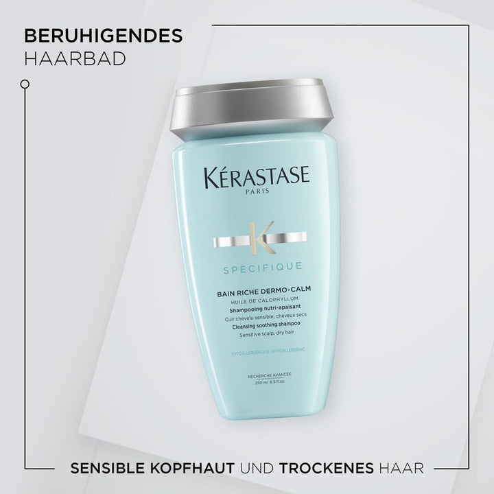 Șampon Kérastase pentru scalp sensibil și păr uscat, 250 ml Duș și baie Kérastase