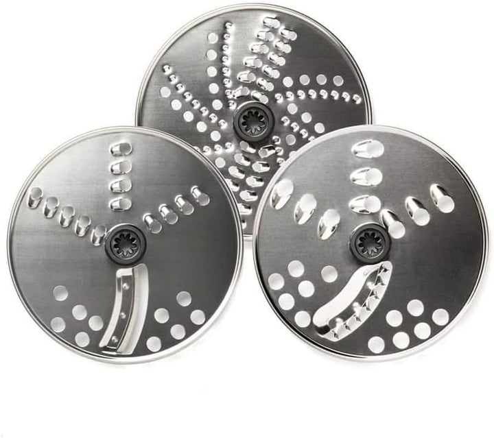 Black+Decker BXFPA1200E - Küchenmaschine 1.200W, Behälter 1,5L, 2 Geschwindigkeiten/Turbo-Funktion, +8 Zubehörteile, Anti-Fingerprint-Edelstahloberflächen, Klingen Und Scheiben Aus Edelstahl; Bpa-Frei Mama si Copilul Naty Shop