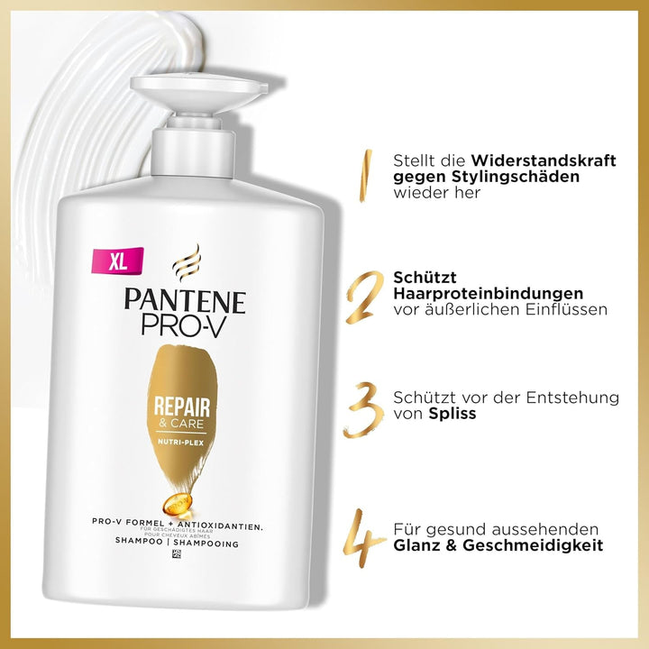 Pantene Pro-V Repair & Care Shampoo, 1 litru Duș și baie Pantene