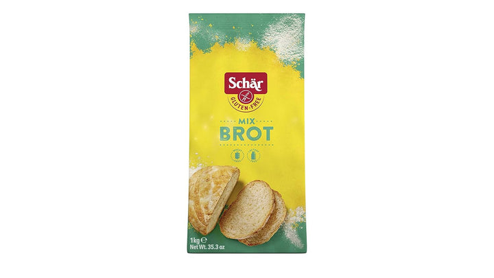 Mix B - Brot Mix Backmischung Glutenfrei 1Kg Amestec pentru copt si gatit Naty Shop 1 Kg (1Er Pack)