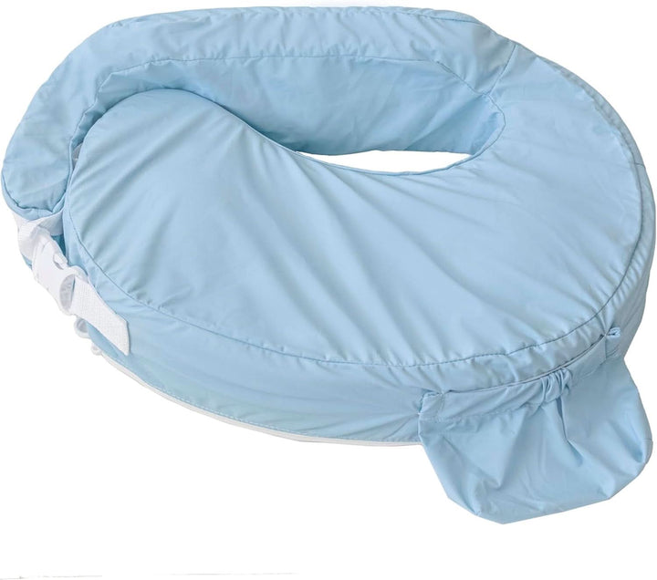 MY BREST FRIEND Baby Wild - Perna americană pentru alăptare, originală, ușor de întreținut Accesorii Hrana si Alaptare Bebe Naty Shop Albastru 57 X 40 X 14 Cm Husa: 100 poliester / umplutura: spuma 100 poliuretan, spumata la rece