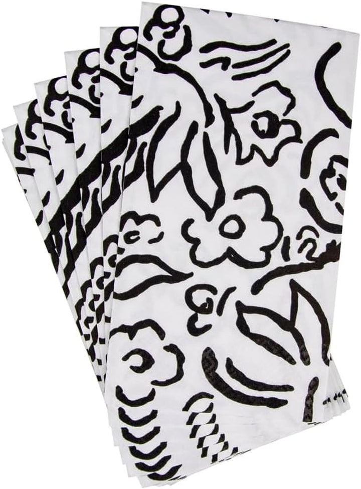 Șervețele de hârtie Matisse pentru prosoape de oaspeți, negre, 15 bucăți per pachet