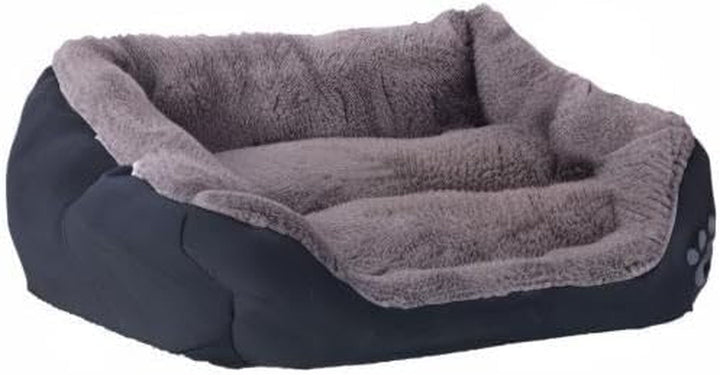 Acsergery Pat pentru pisici Pat moale pentru câini Pat cald pentru câini Loc de dormit pentru câini Pătură pentru pisici Saltea pentru câini Canapea pentru câini Canapea pentru pisici (Negru)