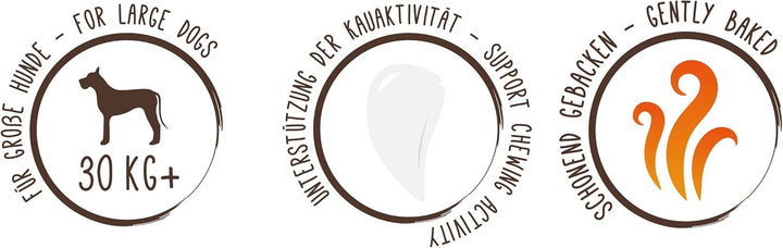 Sammy´S Müslitaler | Knusprig Gebackene Hundesnacks |5-Korn-Müslitaler Für Deine Große Fellnase (Ab 30 Kg) | 1 Kg Cereale Naty Shop