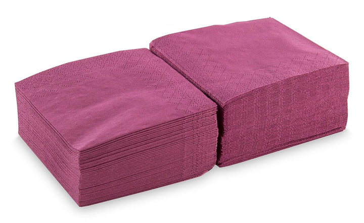 Lampă suspendată Ser22206772 Coktail, șervețel, 20 X 20, 2 straturi, pliere 1/4, 100 șervețele simple cu margine, roșu