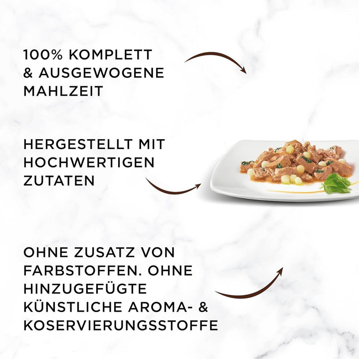 Gourmet a La Carte Hrană umedă pentru pisici, cu pește oceanic, orez și legume, 26Pack (26 X 85G)