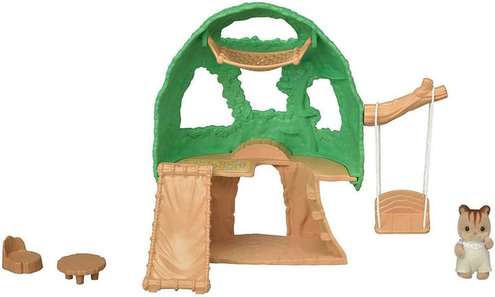 Sylvanian Families 5318 Baby Adventure Tree House - Casa de păpuși Playset Casute de papusi Naty Shop