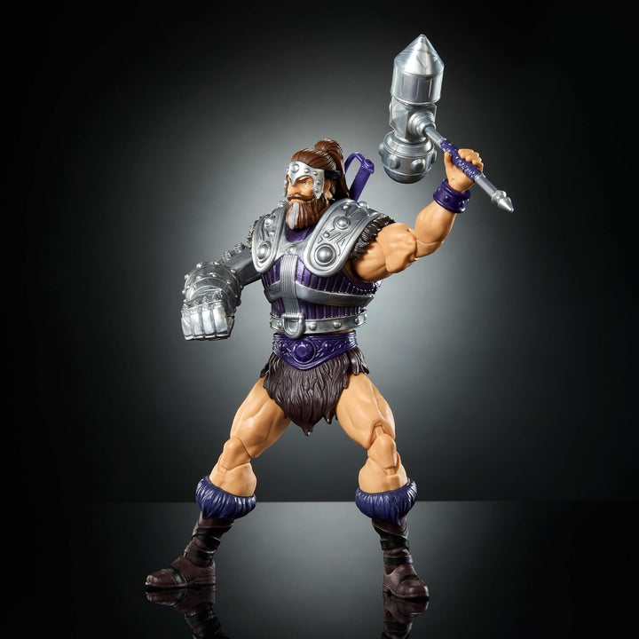 Masters of the Universe Masterverse Action Figure Aprox. 18 Cm, New Eternia Fisto, MOTU Toy Hero With Iron Fist, 30 Movement Points, JBP76, [Multicolor] Action figures Naty Shop