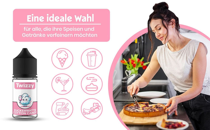 Twizzy Aroma Concentrata Vata de Zahar, 30 ml Arome Naty Shop