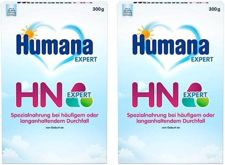 Humana HN Expert, de la nastere, hrana speciala pentru diaree frecventa sau de lunga durata, sustine normalizarea modelului scaunului, cu banana, 300 g Naty Shop
