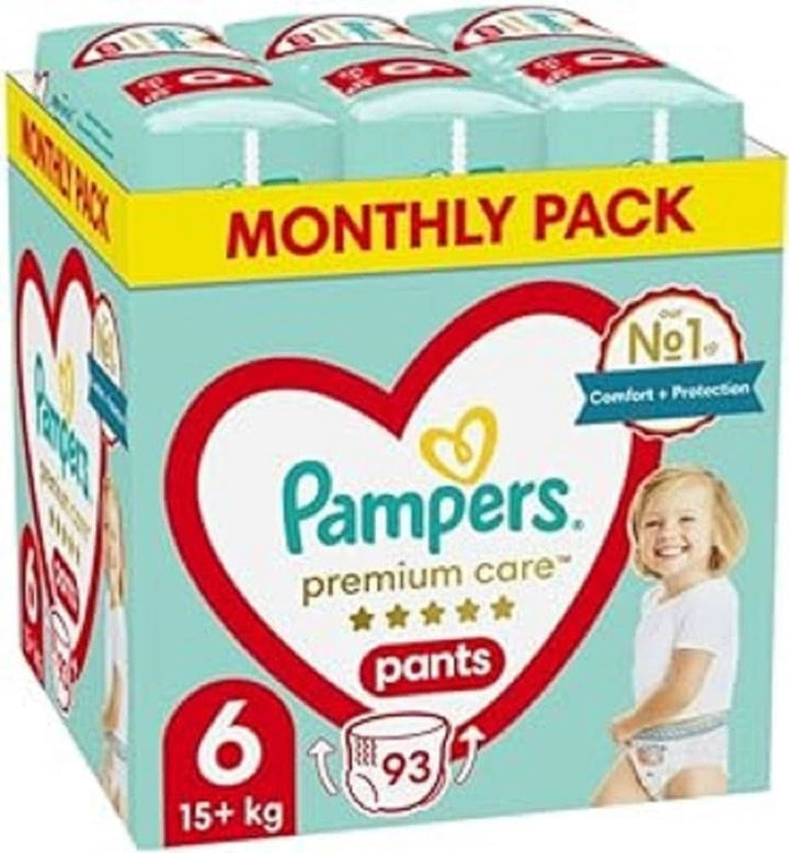 Pampers scutece mărimea 2 (4-8kg), scutece Premium Care, 68 bucăți Mama si Copilul Naty Shop 6 (93 buc)