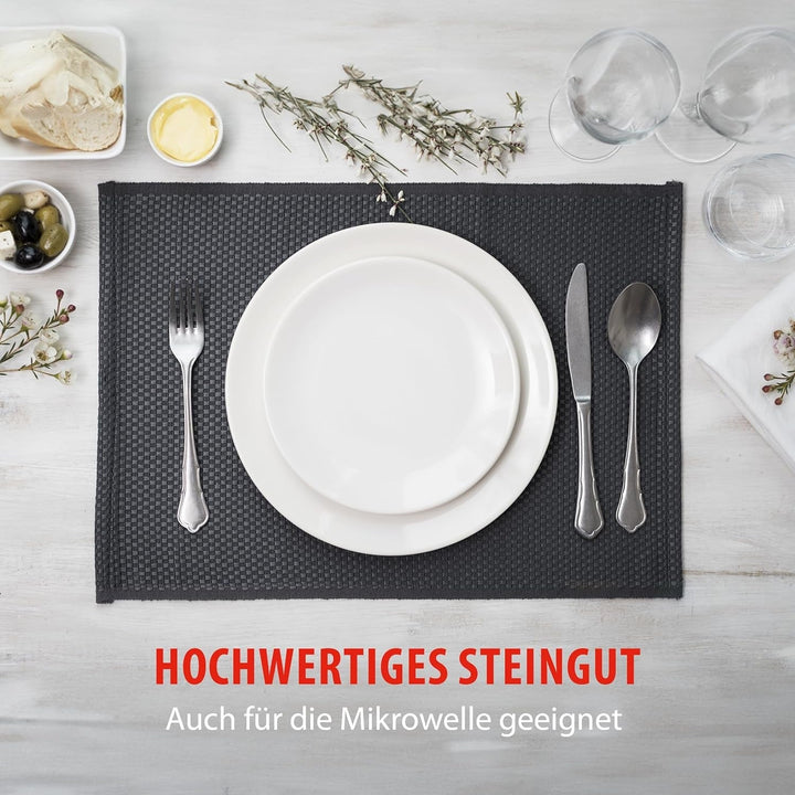 Feluri de mâncare Alpina 8 persoane - 40 -PART PATRU VÂRZIUNE GRASTERASE Seturi vesela masa Naty Shop