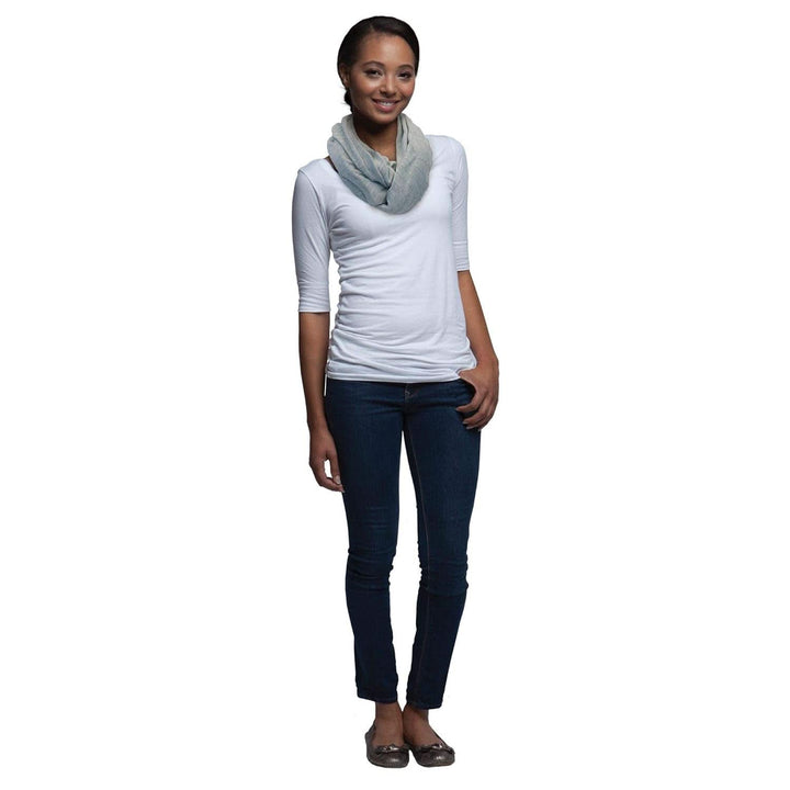 Chicco - Boppy Infinity eșarfă de îngrijire 17 Cm gri Accesorii Hrana si Alaptare Bebe Naty Shop