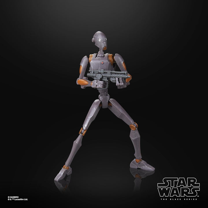 Star Wars Seria Neagră Commander Droid, Star Wars: Războiul Clonelor Premium colecționabil Figura de acțiune (15 Cm) Action figures Naty Shop