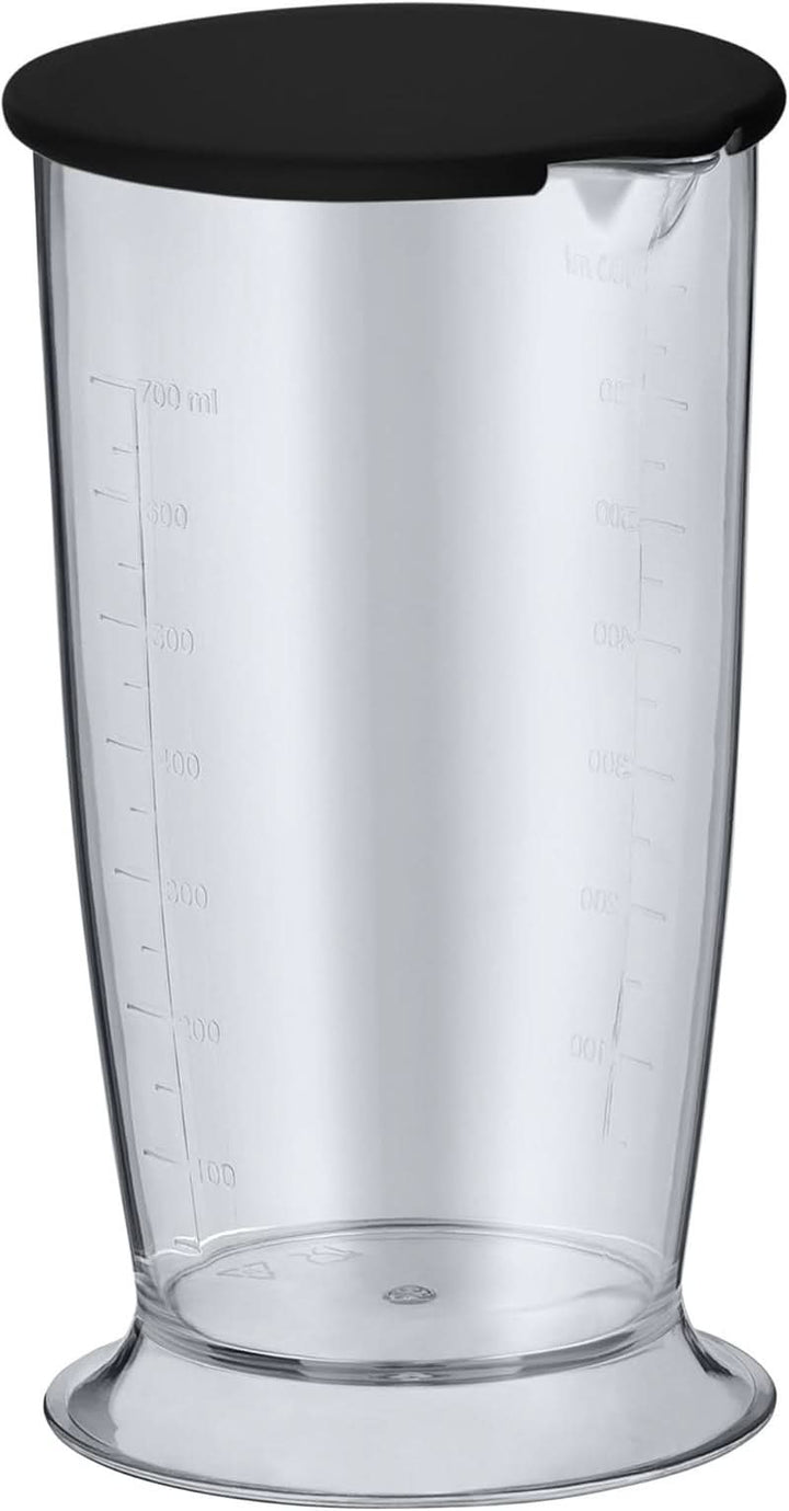 WMF Kult X Stabmixer Set 5-Teilig, Pürierstab, Schneebesen, Stampfer, Zerkleinerer, 600 Watt, Zauberstab Inkl. 700Ml Mixbehälter, Edelstahl Matt Mama si Copilul Naty Shop