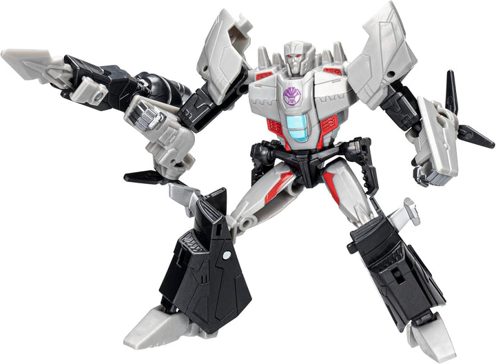 Jucărie Transformers Earthspark Deluxe Class Megatron, figurină de acțiune înaltă de 12,5 cm, jucărie robot pentru copii cu vârsta peste 6 ani Action figures Naty Shop Modern