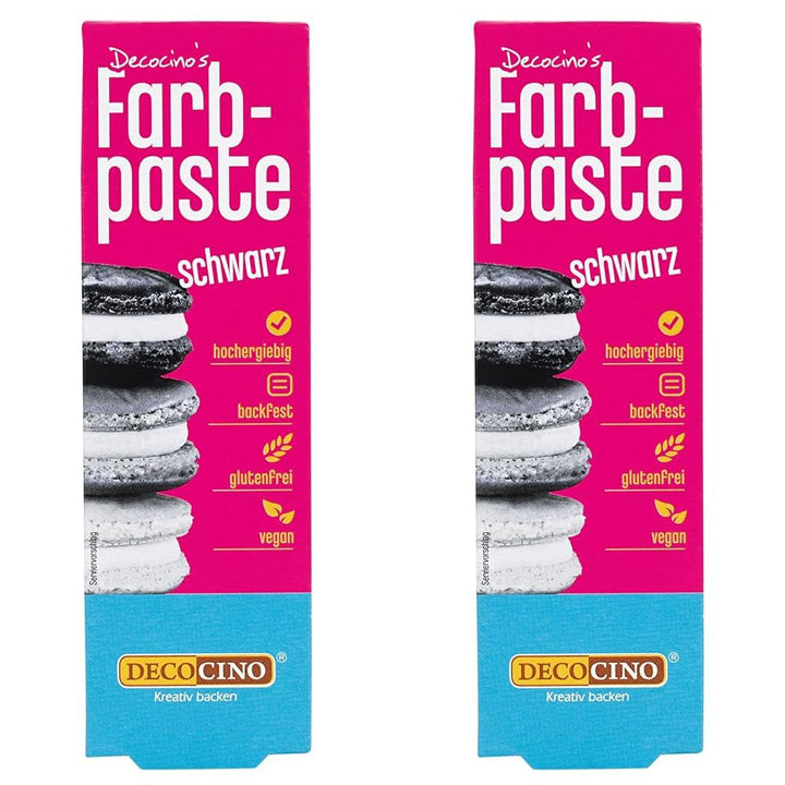Pastă de colorant roz DECOCINO – 20 g – Colorant alimentar, ideal pentru colorarea prăjiturilor, fondantului și cremelor – Fără acizi grași azoici și gluten