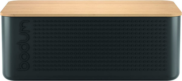 Coș pentru pâine Bodum Bistro, plastic, negru, L Cutii depozitare alimente Naty Shop Negru