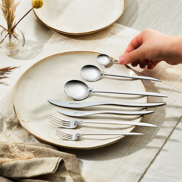 Karaca Amour, set de 84 de tacâmuri pentru 12 persoane Bucatarie Naty Shop