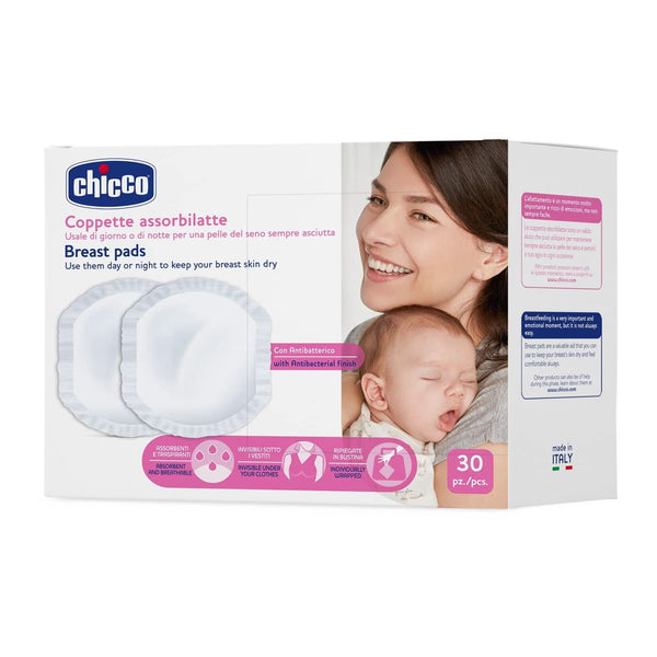 Chicco Acterielle tampoane de alăptare Natural Feeling, 30 bucăți Accesorii Hrana si Alaptare Bebe Naty Shop