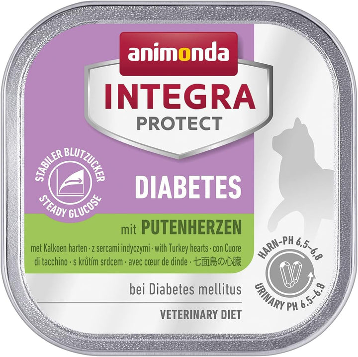 Animonda INTEGRA PROTECT Hrană umedă pentru pisici Sensitive Pure Pork (16 X 100G), recomandată de veterinari pentru alergii alimentare, hrană dietetică dezvoltată de veterinari pentru pisici adulte