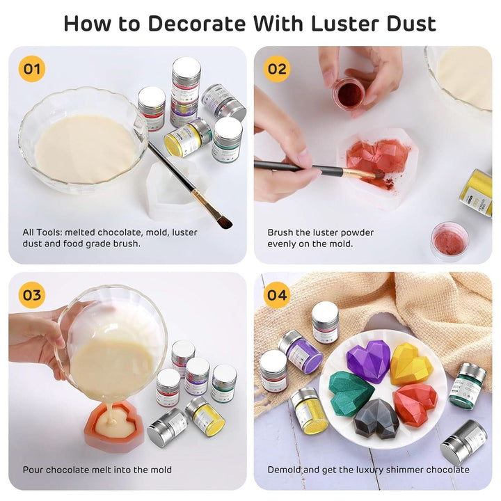 Glitter alimentar, 8 grame Glitter Naty Shop