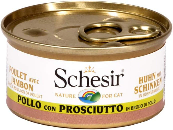 Cat in broth file de pui, hrană pentru pisici umedă în propriul bulion de gătit, 24 cutii X 70 G