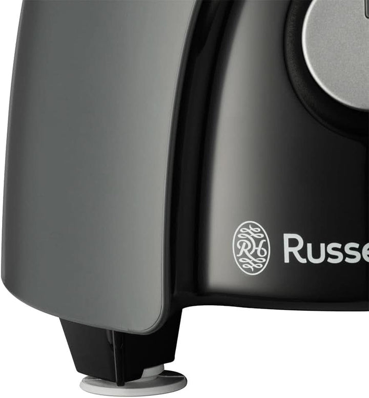Robot de bucătărie Russell Hobbs [blender/tăietor de legume/mixer de masă/despicator/blender] Robot de bucătărie (frământare, amestecare și feliere), Matte Charcoal Bucatarie Naty Shop