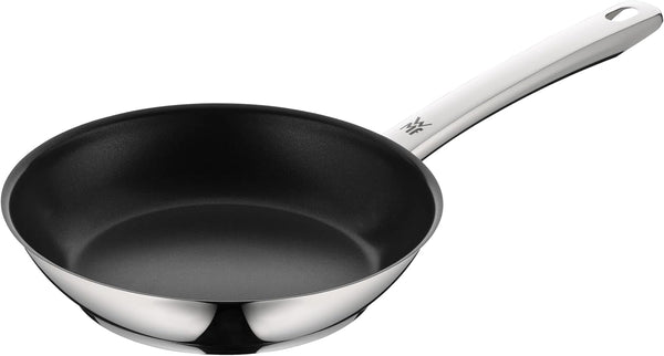 WMF, tigaie, oțel inoxidabil Cromargan acoperit, rezistent la cuptor Oale si Tigai Naty Shop 24 Cm - Mâner din oțel inoxidabil