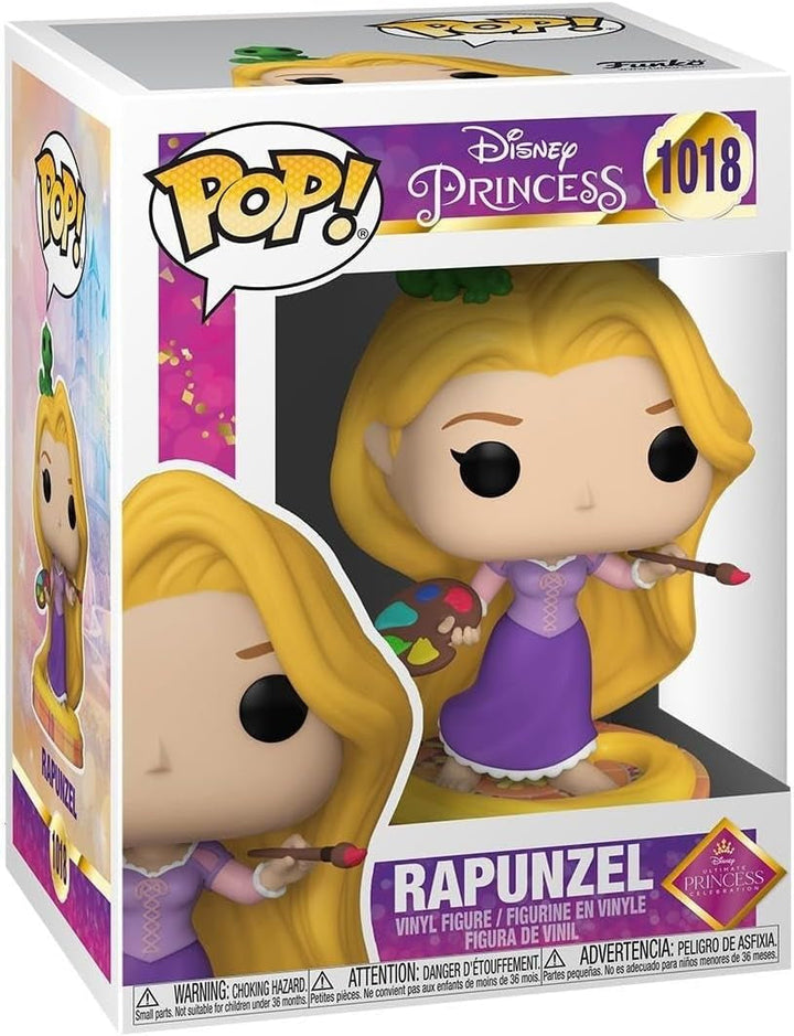 Funko Mystery Mini - Ultimate Princess - 1 din 12 de colecționat - Stilurile variază - Prințesele Disney - Prințesele Disney - Figură de colecționat din vinil - Idee de cadou - Marfă oficială - Fanii filmelor Action figures Naty Shop Standard Rapunzel