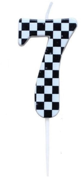 Lumanare de aniversare, cifra 7,  5,5cm