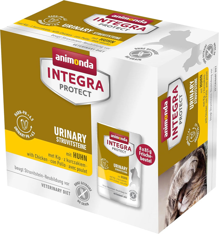 Animonda INTEGRA PROTECT Hrană umedă pentru pisici cu diabet zaharat cu curcan (24 X 85G), recomandată de veterinar pentru diabet zaharat, dezvoltată împreună cu veterinari pentru pisici adulte