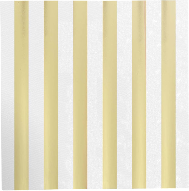 | 20 Șervețele Happy New Year (16X16 Cm) - Decorațiuni de masă pentru petreceri de Revelion - Ideal pentru evenimente și sărbători - Negru și auriu